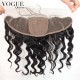 Human Virgin Hair 13x4 Silk Base Lace Frontal Closure,Loose Wave Frontal With Baby Hair